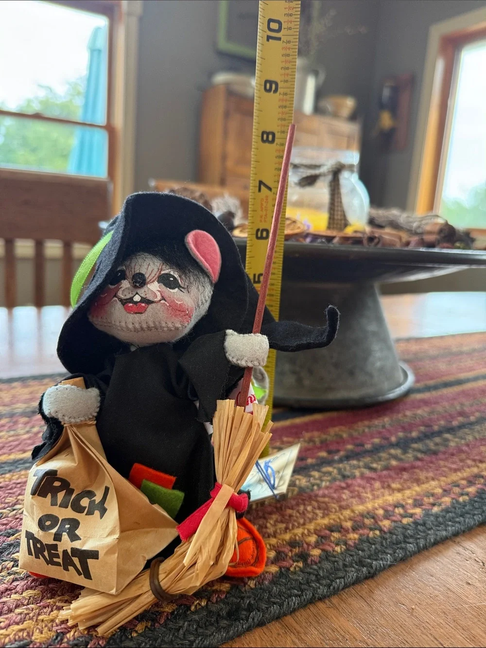 Vintage Witch Annalee Mouse Trick Or Treater